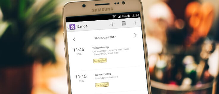 Voordeel van online urenregistratie mobiel Voordeel van online urenregistratie mobiel