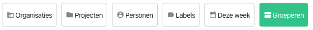 Nanda urenoverzicht - Overzicht filters